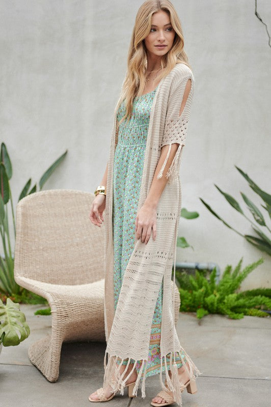 Fringe Cardigan