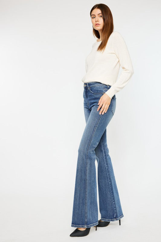 Meghan High Rise Flare Jeans