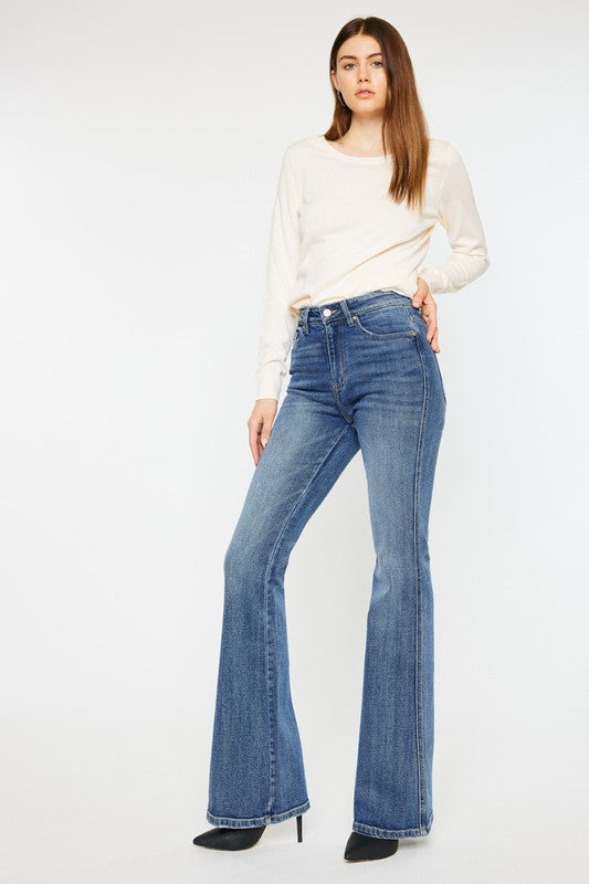Meghan High Rise Flare Jeans