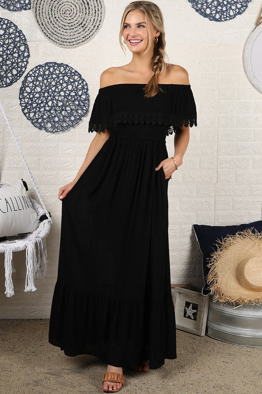 FLOWY MAXI DRESS