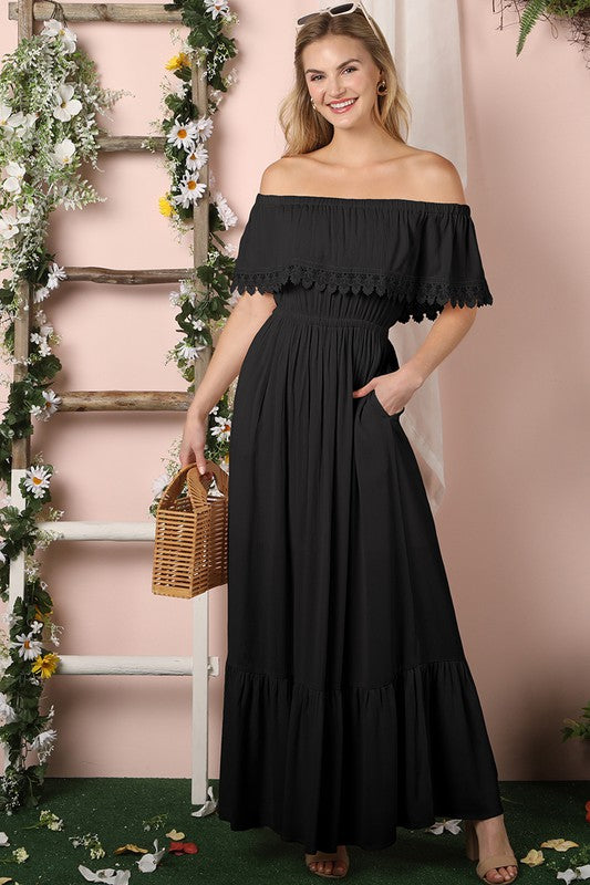 FLOWY MAXI DRESS