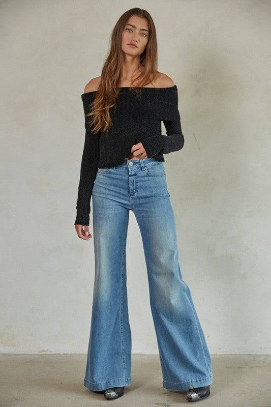 Alana Drop-Shoulder Sweater