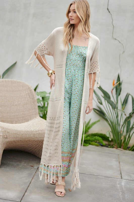 Fringe Cardigan