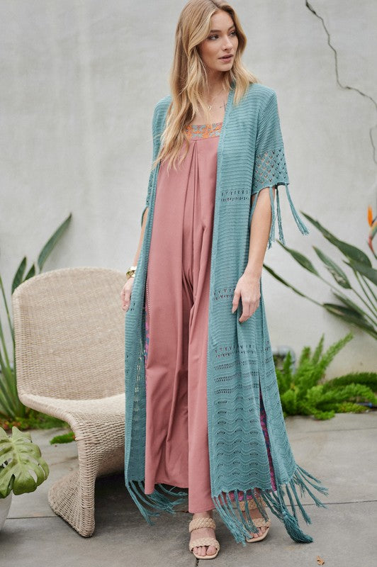 Fringe Cardigan