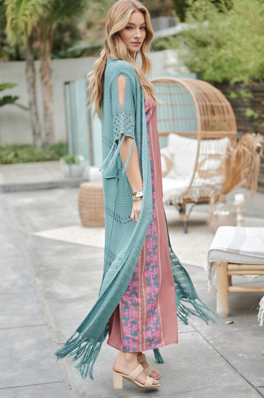 Fringe Cardigan