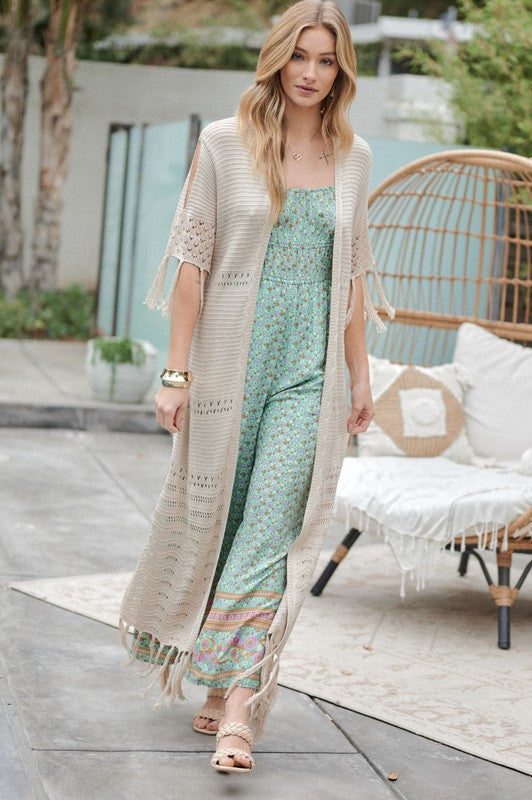 Fringe Cardigan