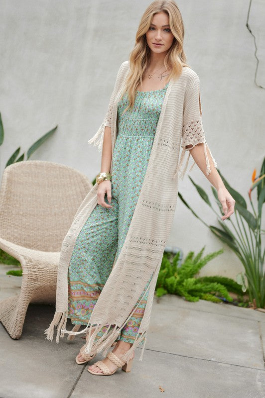 Fringe Cardigan