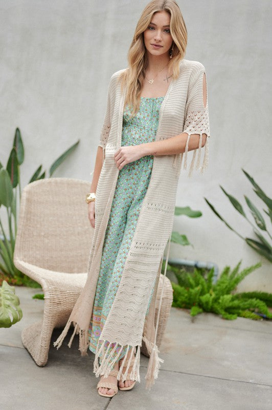 Fringe Cardigan
