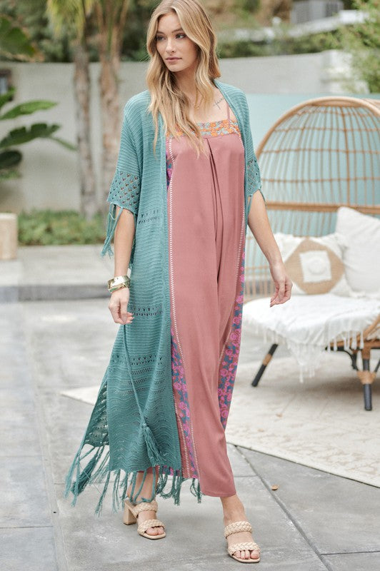 Fringe Cardigan