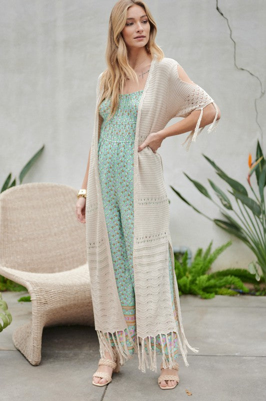 Fringe Cardigan