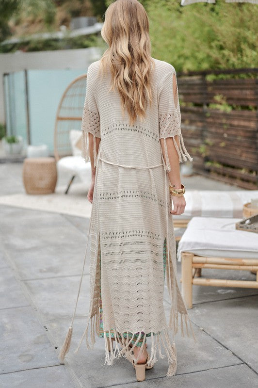 Fringe Cardigan