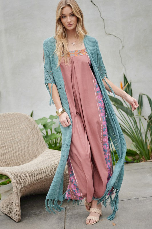 Fringe Cardigan