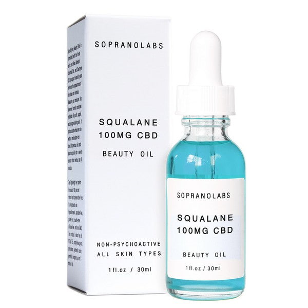 SQUALANE 100MG HEMP EXTRACT VEGAN BEAUTY OIL SERUM | WREN & CHAR