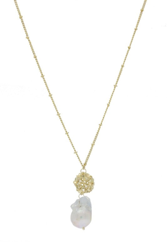 BAROQUE GARDEN NECKLACE | WREN & CHAR