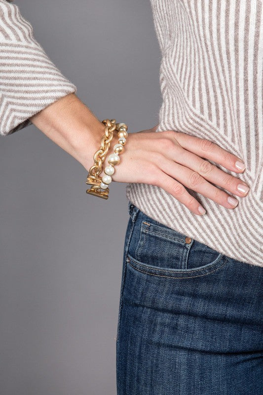 SINGLE MOON BRACELET | WREN & CHAR