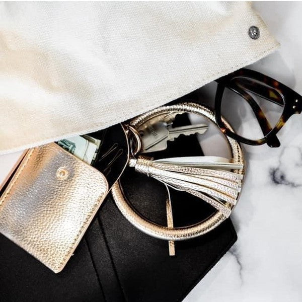 CARD HOLDER KEYCHAIN BANGLE - SNAKE | WREN & CHAR