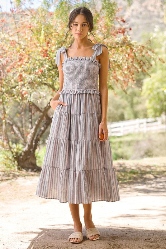 SUMMER ROMANCE MIDI DRESS