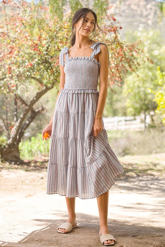 SUMMER ROMANCE MIDI DRESS