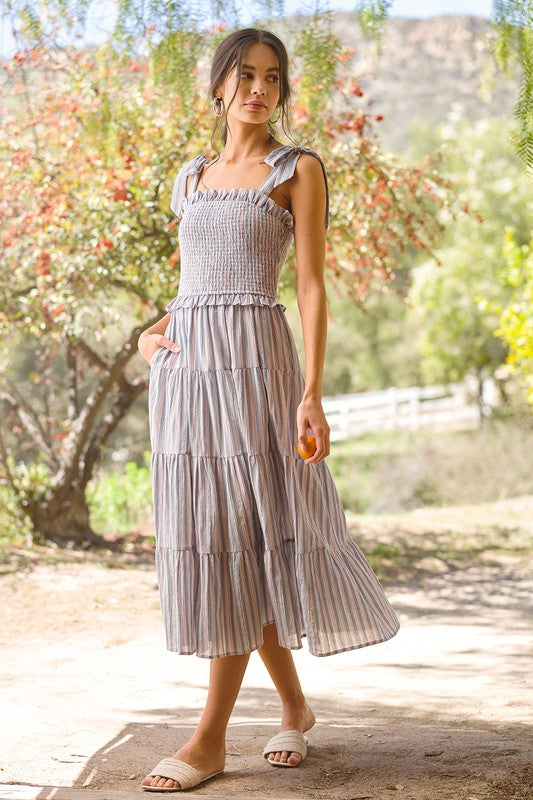 SUMMER ROMANCE MIDI DRESS