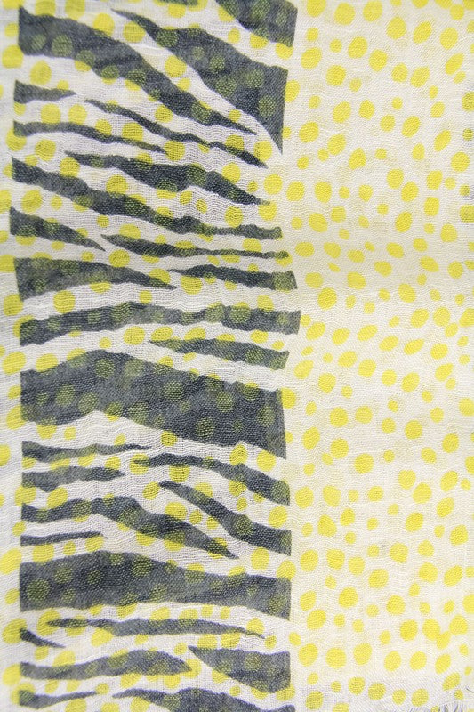 ZEDOT STRIPED SCARF
