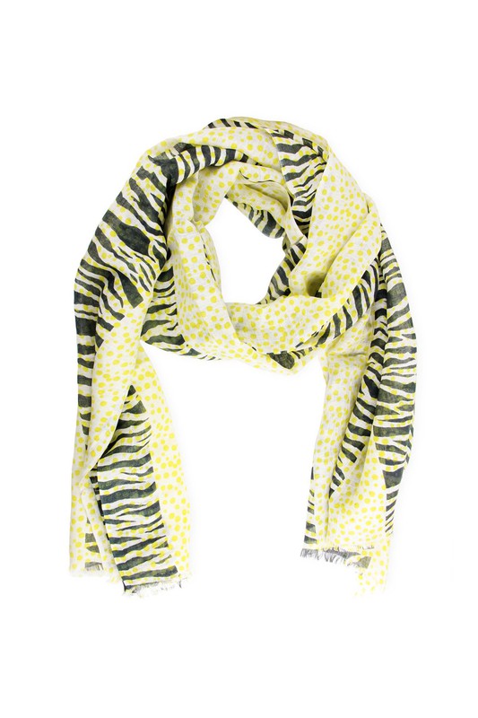 ZEDOT STRIPED SCARF