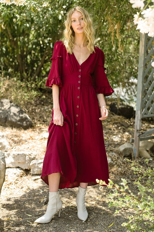 ROSALIE MIDI DRESS