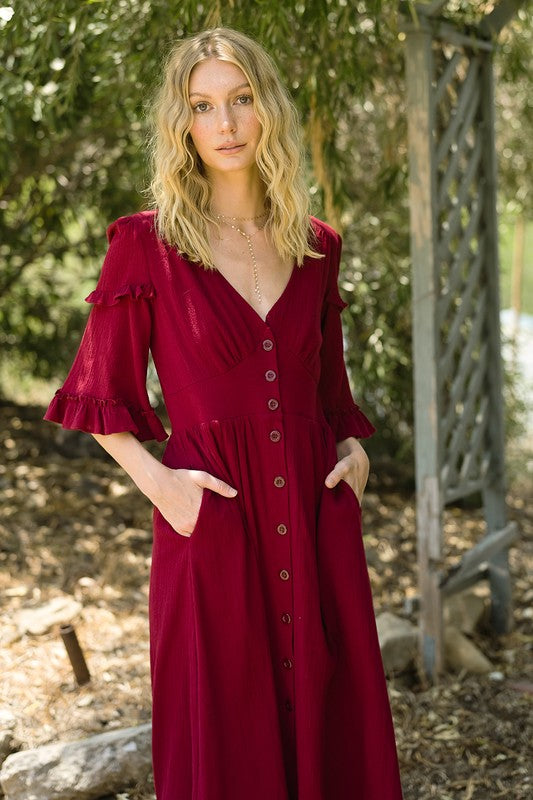 ROSALIE MIDI DRESS