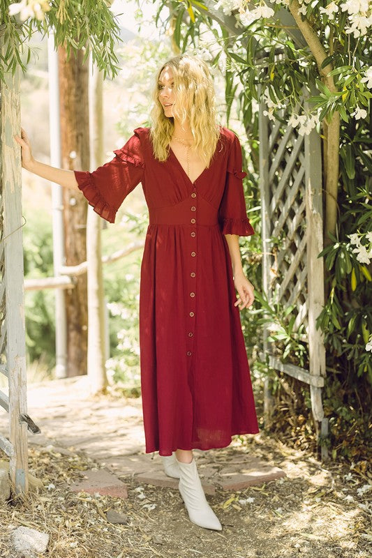 ROSALIE MIDI DRESS