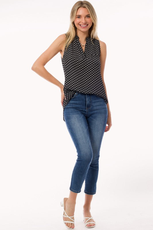 SUMMER SPLIT BLOUSE