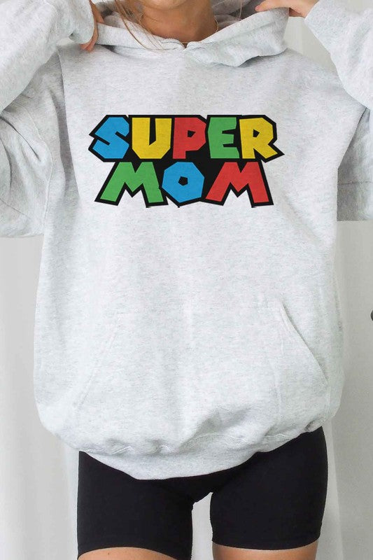 Super Mom Graphic Hoodie | Plus Size