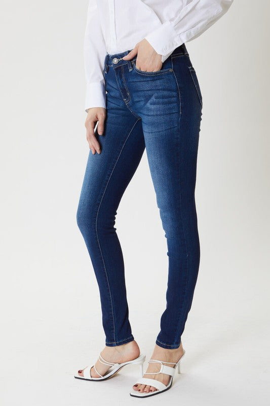 MID RISE BASIC SUPER SKINNY JEANS | WREN & CHAR