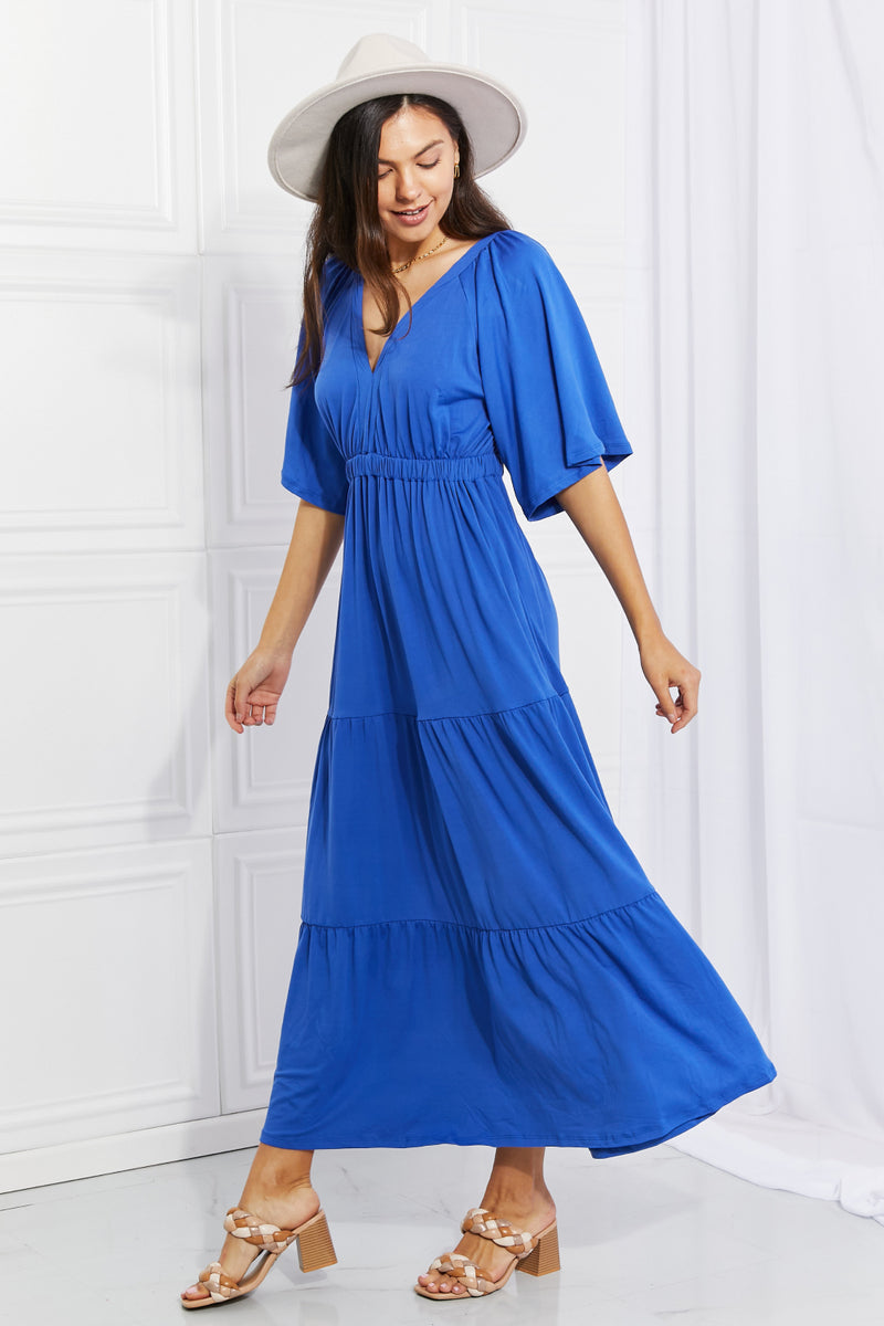 PARIS BLUE MAXI DRESS