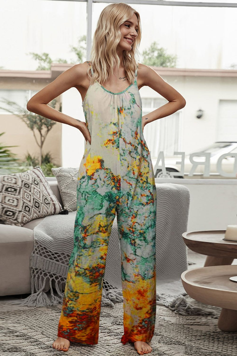 COLOR SPLAT JUMPSUIT