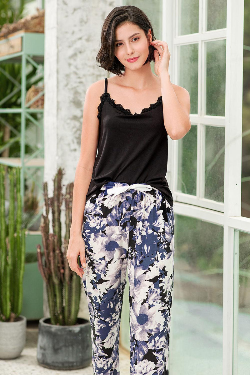 LACEY FLORAL LOUNGEWEAR SET