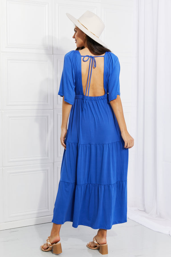 PARIS BLUE MAXI DRESS