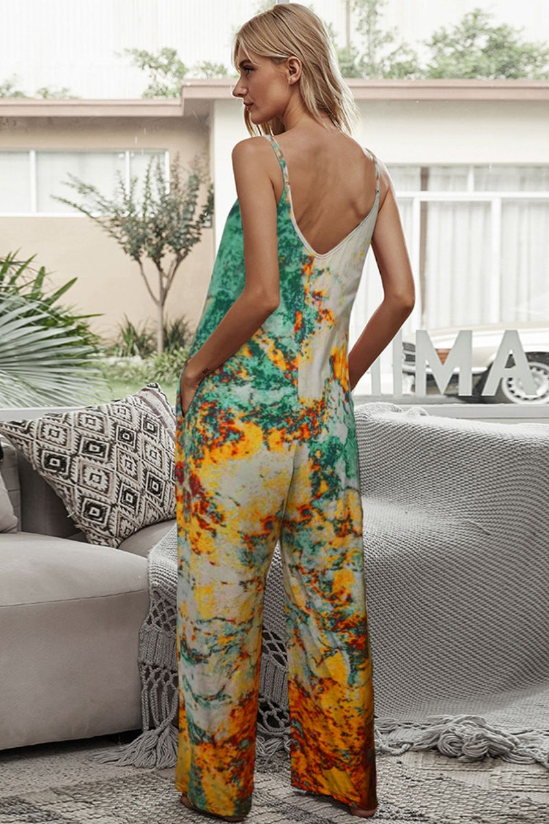 COLOR SPLAT JUMPSUIT