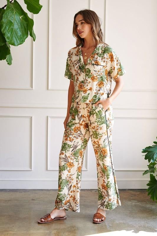 HAYDEN TROPICAL BUTTON-UP SHIRT