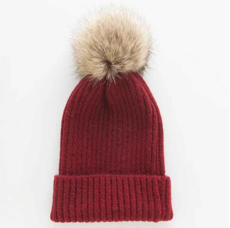 FALLON HAT: BURGANDY | WREN & CHAR